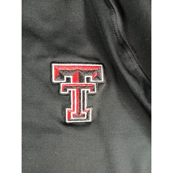 Texas Tech Red Raiders Pullover Womens Medium Black 1/4 Zip Under Armour Mock - Picture 5 of 8